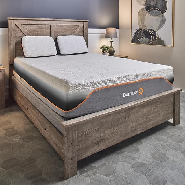 Dormeo Recovery 10" King Mattress with Signature Recovery Foam™ and Pressure Relieving OctaspringⓇ Technology, Medium Firm - 80” L x 76” W x 10” H